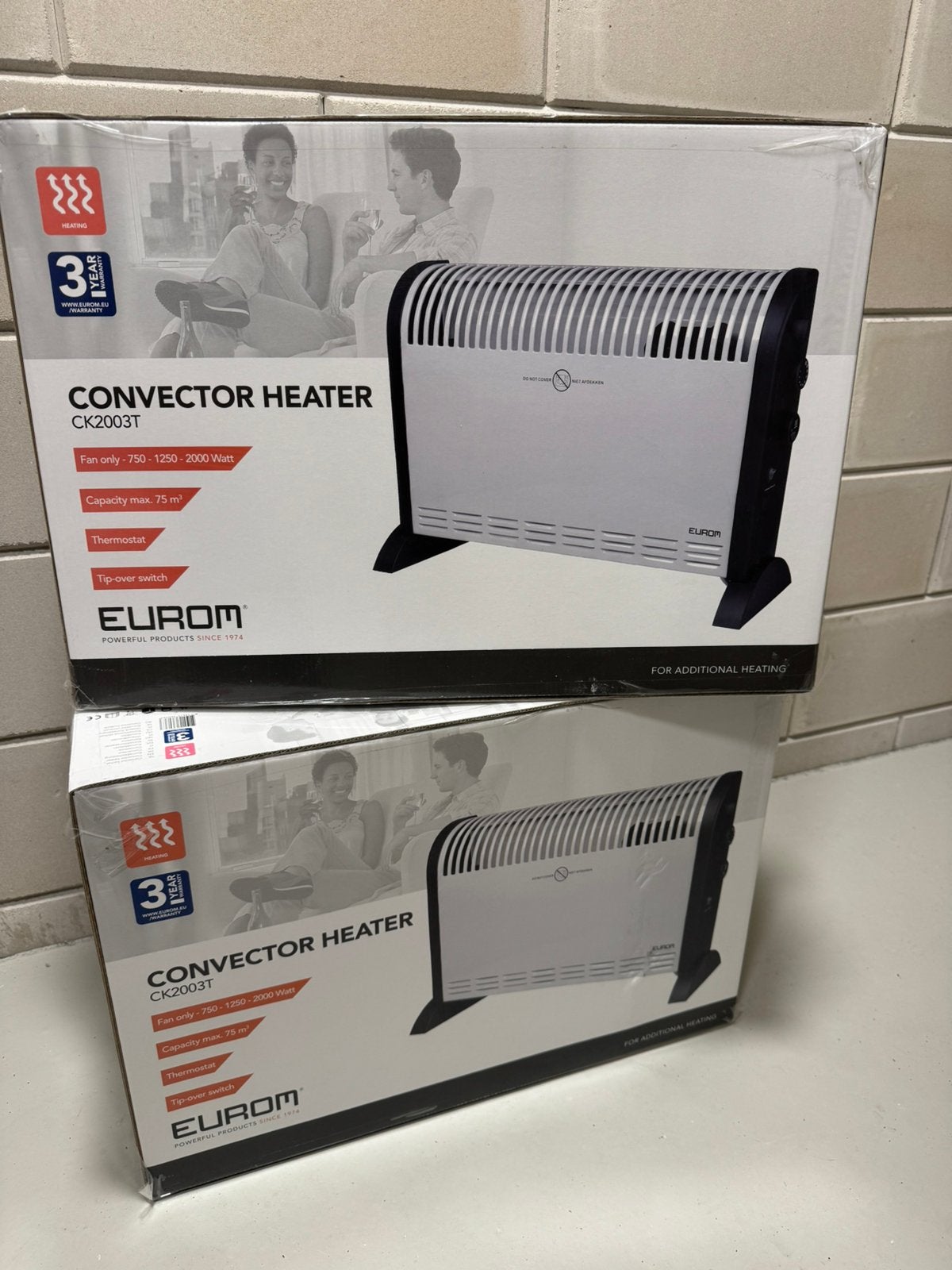 Heater, Huis en Inrichting, Kachels, Overige soorten, Elektrisch, Nieuw, Ophalen of Verzenden