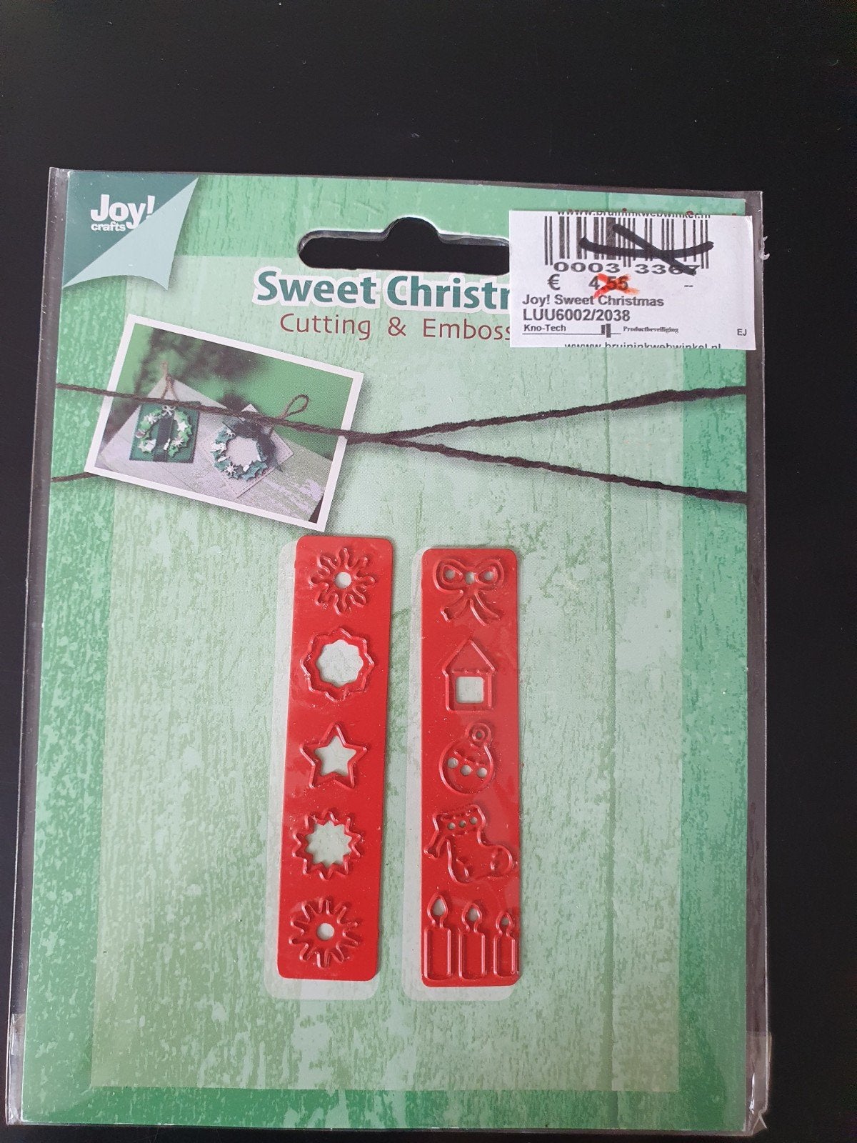 Joy Crafts 6002/2038 Sweet Christmas, Ophalen of Verzenden, Nieuw, Kerst, Pons of Mal