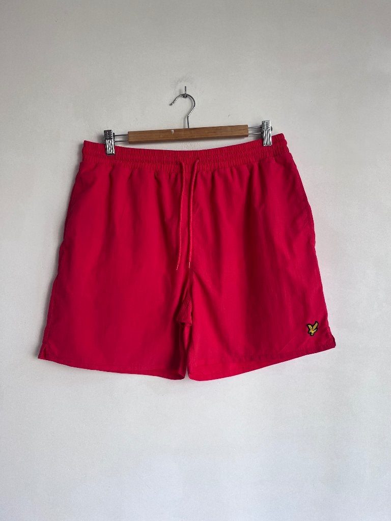 lyle & Scott zwembroek maat L rood, Maat 52/54 (L), Verzenden, Lyle & Scott, Zwemshort