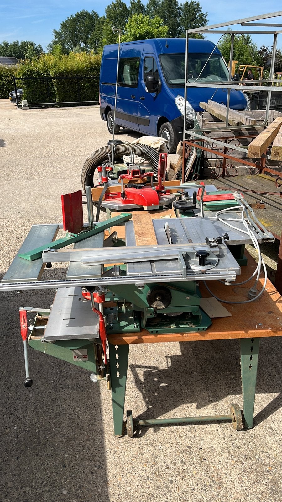 Houtbewerking machines, Ophalen, Zo goed als nieuw, 1200 watt of meer, 70 mm of meer
