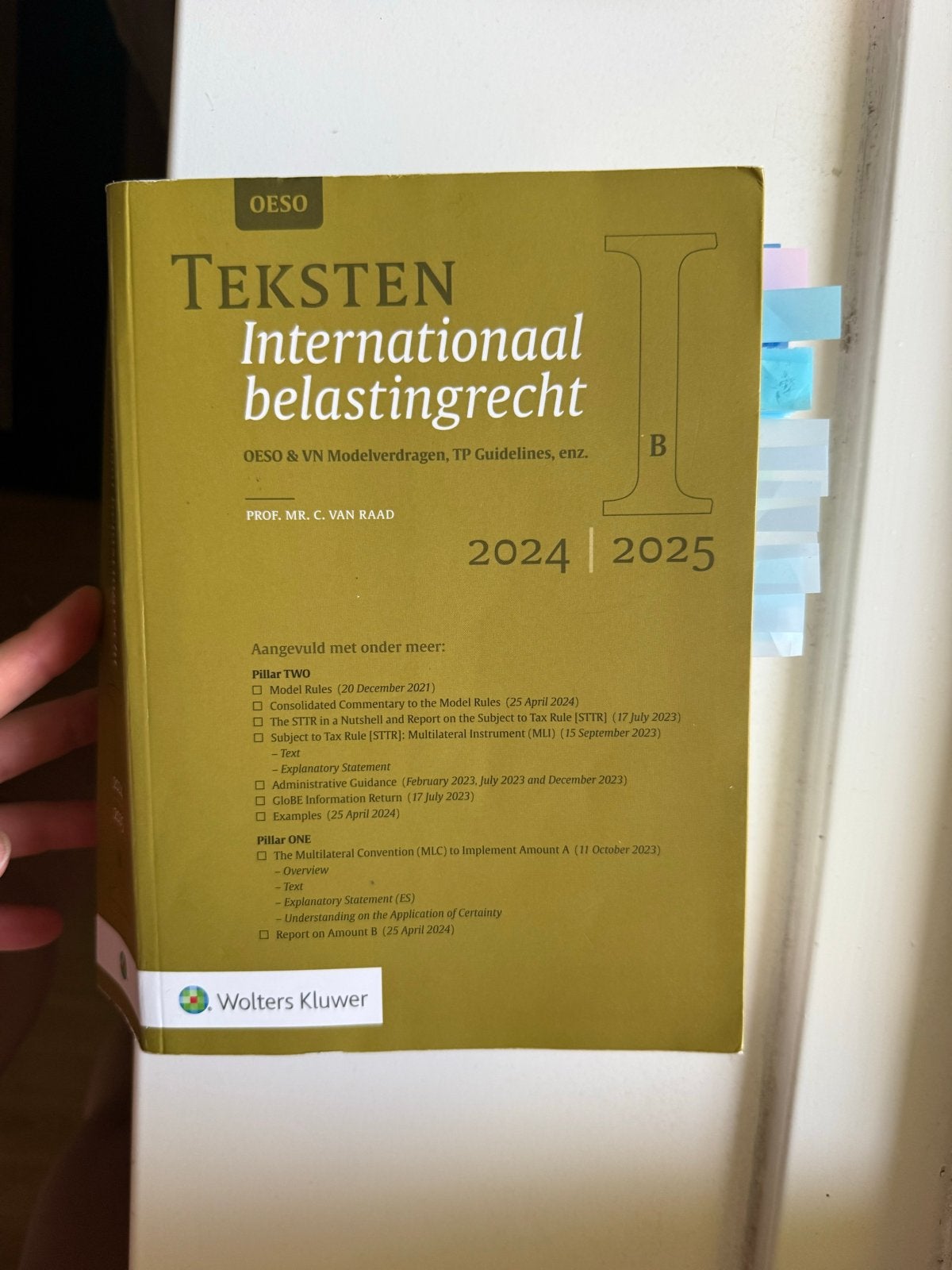 Teksten Internationaal Belastingrecht 2024/2025, Boeken, Studieboeken en Cursussen, Ophalen of Verzenden, Gamma, Zo goed als nieuw