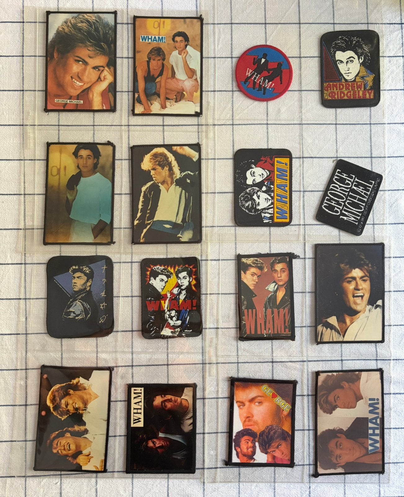 George Michael Wham!  Badges, Ophalen of Verzenden, Zo goed als nieuw, Foto of Kaart