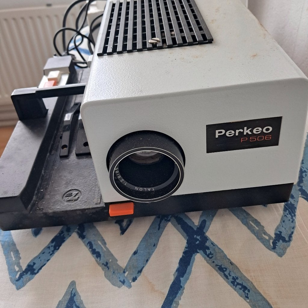 Perkeo p506 diaprojector, Audio, Tv en Foto, Ophalen, Gebruikt