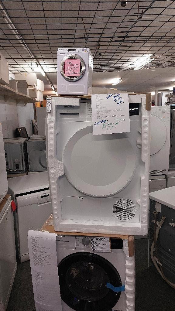 8 kg warmtepompdroger SIEMENS  595 nieuw Arpe Kampen, Witgoed en Apparatuur, Wasdrogers, Nieuw, Overige typen, 8 tot 10 kg, 85 tot 90 cm