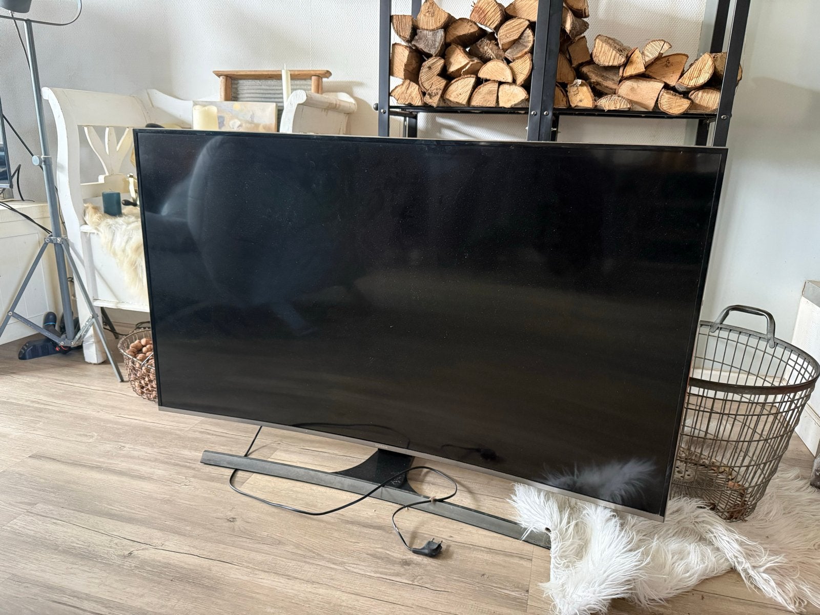 Samsung UE55KU6400 Curved 4K UHD Smart TV, Ophalen, 50 Hz, Samsung, 100 cm of meer