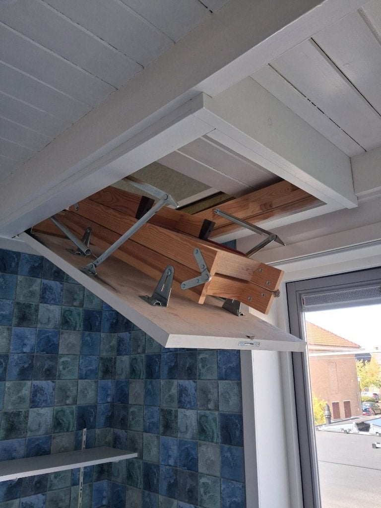 Vlizotrap Keylite KYL08, Doe-het-zelf en Verbouw, Ladders en Trappen, Ophalen, Gebruikt, Trap, Opvouwbaar of Inschuifbaar