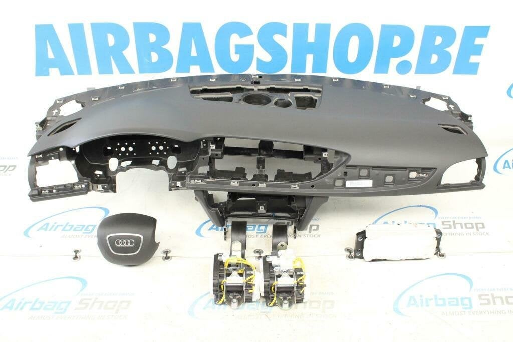 Airbag set Dashboard zwart speaker 4 spaak Audi A6 4G, Gebruikt, Ophalen of Verzenden