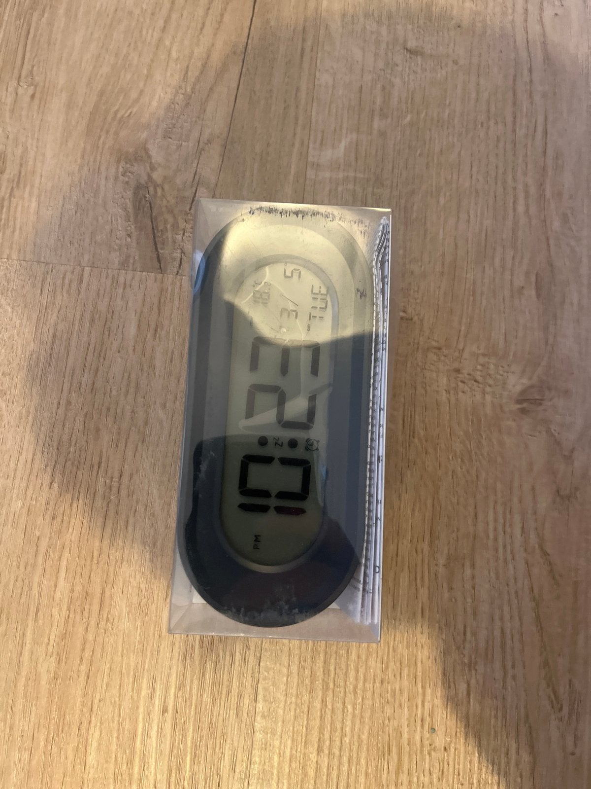 Nieuwe digitale wekker met temperatuurweergave, Ophalen of Verzenden, Nieuw, Digitaal