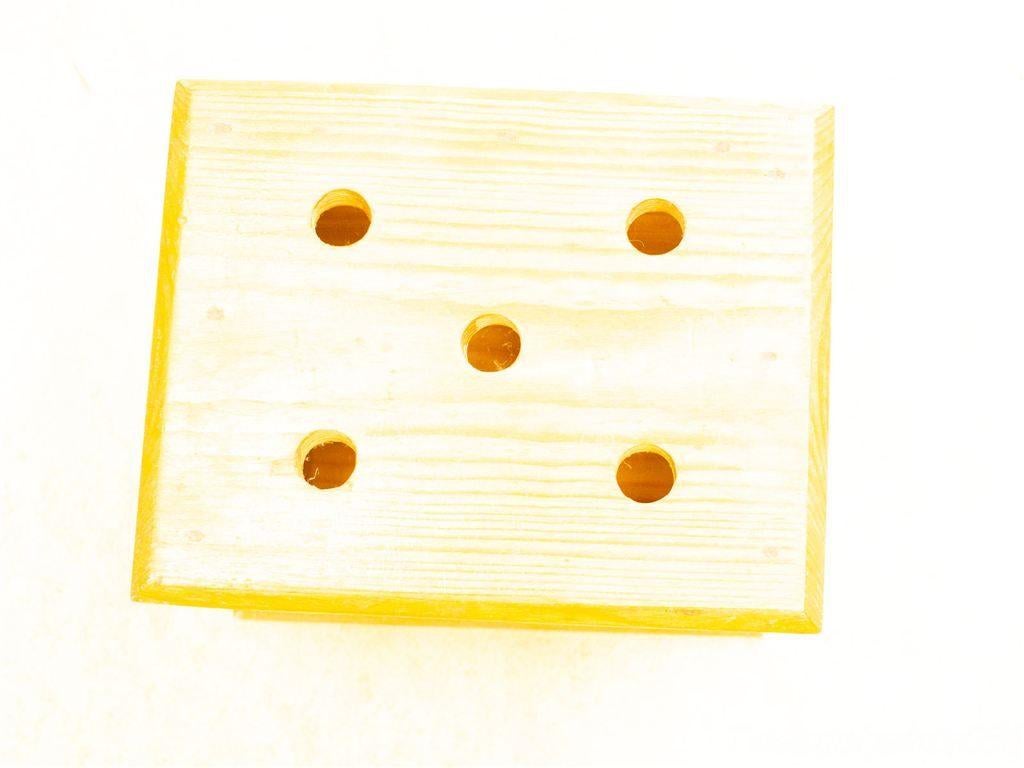 Houten voetenstoof 33788, Huis en Inrichting, Minder dan 50 cm, Gebruikt, 125 cm of meer, Ophalen of Verzenden