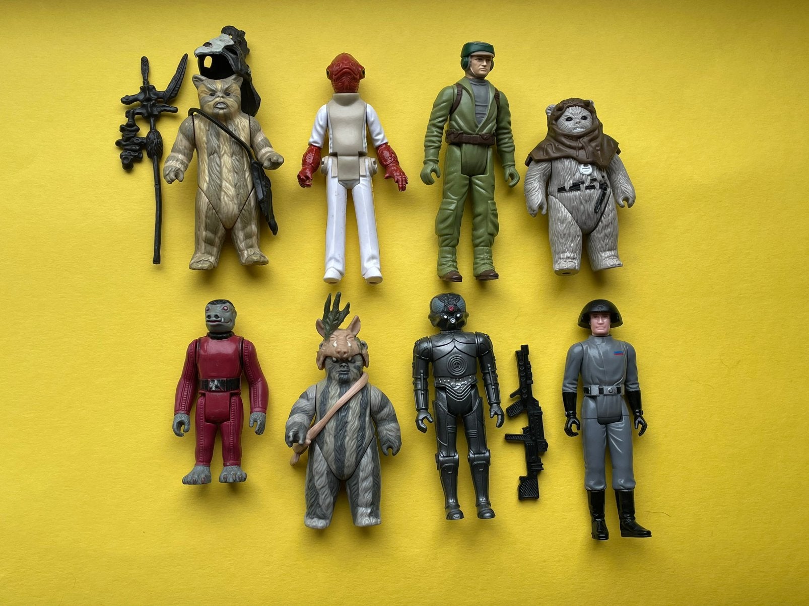 Kenner Vintage Star Wars actiefiguren bundel set, Ophalen of Verzenden, Gebruikt, Actiefiguurtje