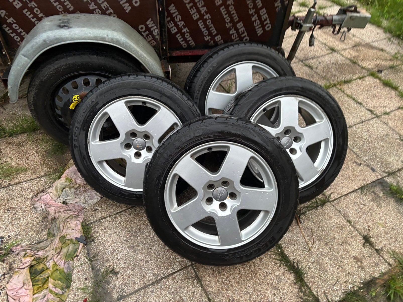 16” lm velgen steek 5x100, Auto-onderdelen, Ophalen, Audi