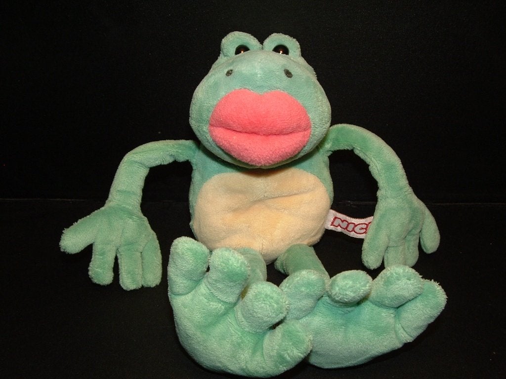 NICI KIKKER MIDDENMAAT MET GROTE LIPPEN VELOURS, Ophalen of Verzenden, Nieuw, Overige typen