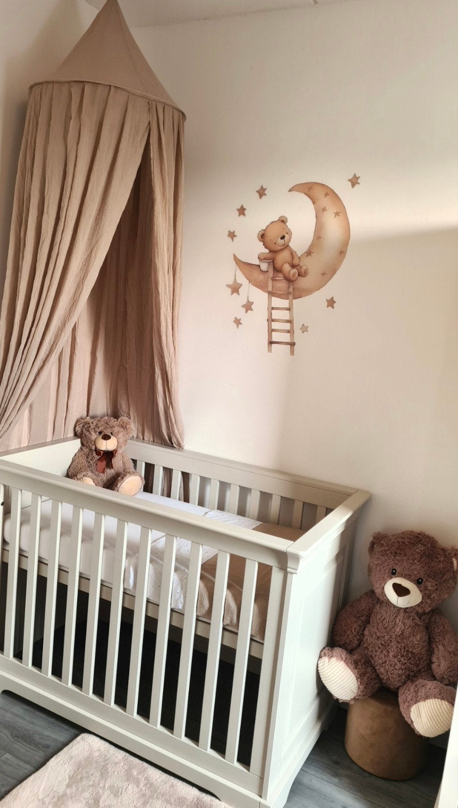 Ledikant Kidsmill 60x120 kleur Oatmeal, Ophalen, Zo goed als nieuw, Ledikant