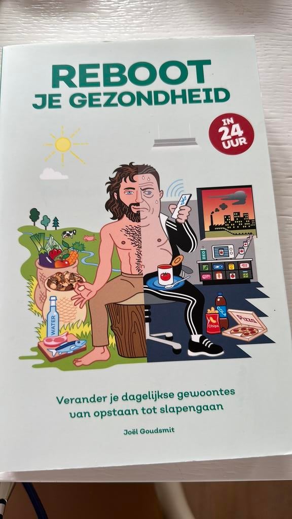 Joël Goudsmit - Reboot je gezondheid in 24 uur, Ophalen of Verzenden, Zo goed als nieuw, Joël Goudsmit