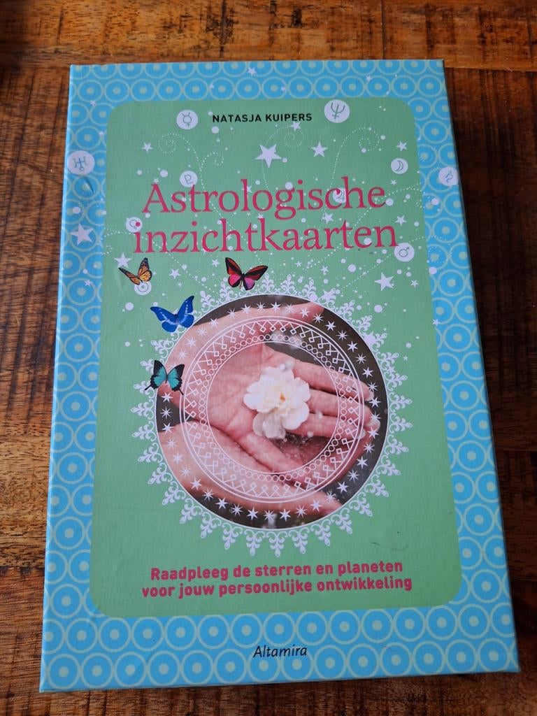Astrologische inzichtkaarten Natasja Kuipers, Ophalen of Verzenden, Zo goed als nieuw, Spiritualiteit algemeen, Overige typen