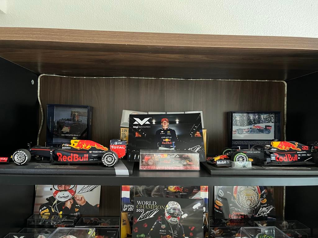 Te koop: Max Verstappen schaalmodellen collectie, Ophalen, Zo goed als nieuw, Formule 1
