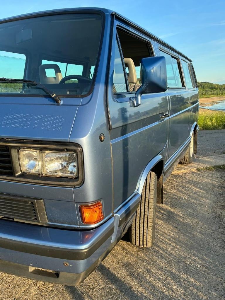 Volkswagen T3 Multivan vw bus TOPSTAAT!, Auto's, Stof, Bedrijf, Grijs, Transporter