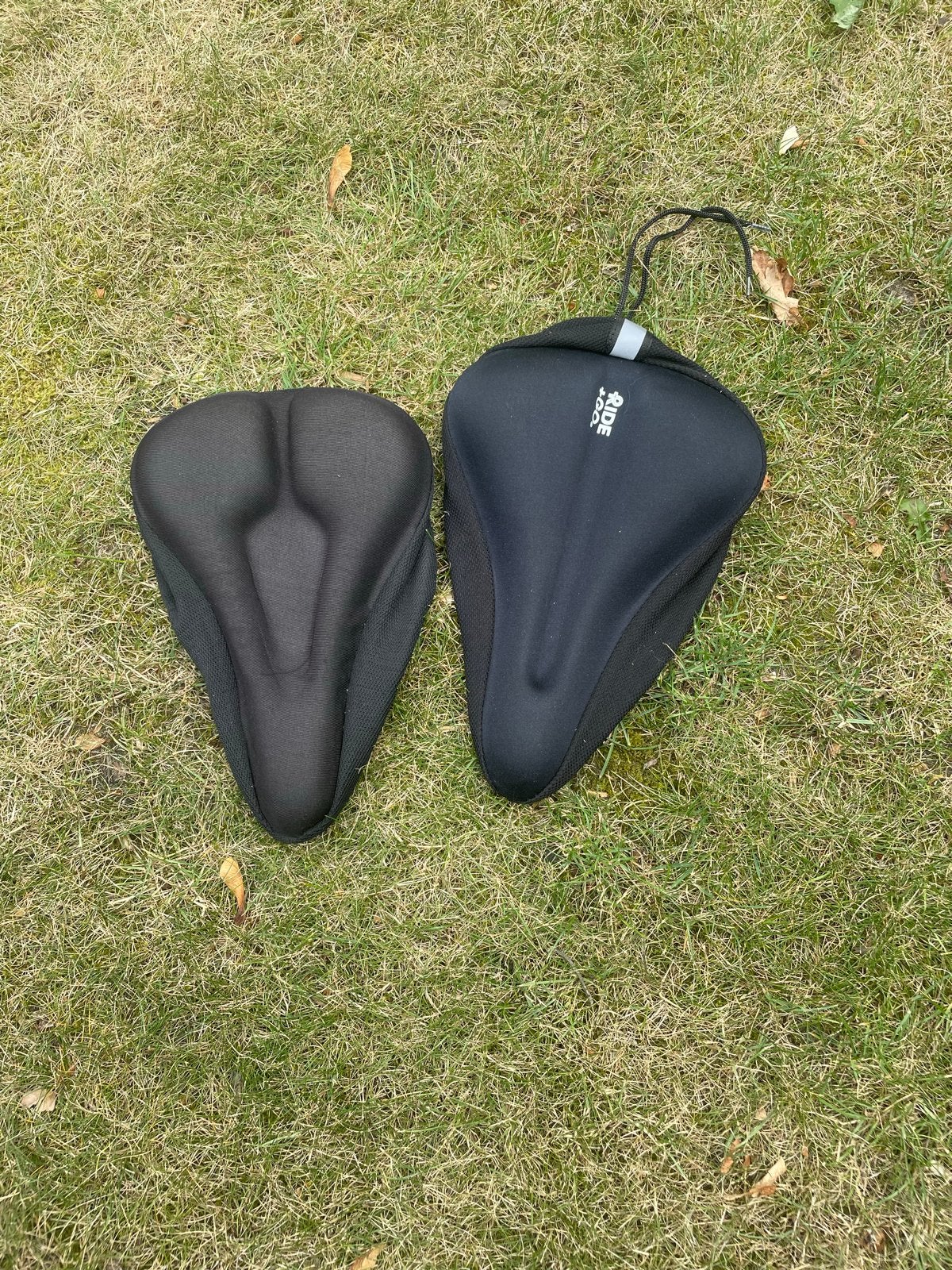 2x Zadelhoes Gel Fietszadel Comfort Zwart, Ophalen, Gebruikt
