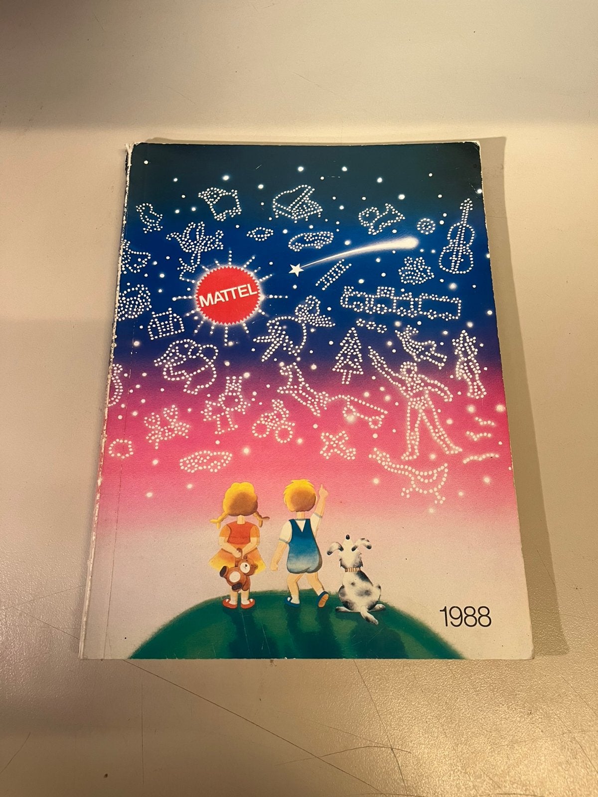 Mattel verzamel boek 1988 Rare, Ophalen of Verzenden, Zo goed als nieuw