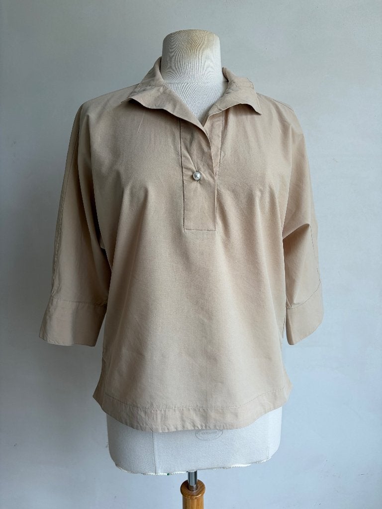 yaya blouse creme, Kleding | Dames, Verzenden, Beige, Zo goed als nieuw, Yaya