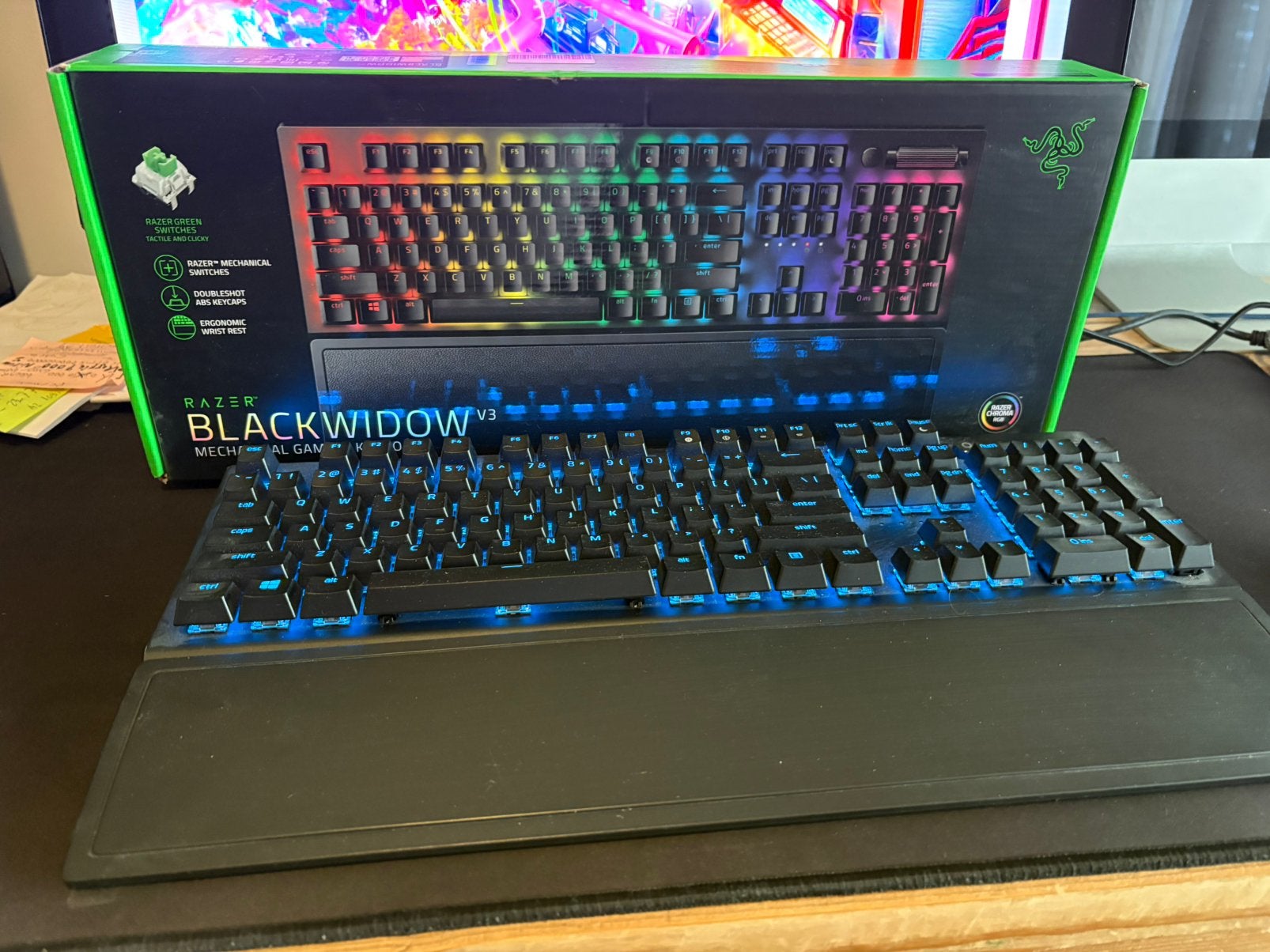 Razer Blackwidow - Game/werk toetsenbord, Computers en Software, Ophalen of Verzenden, Zo goed als nieuw