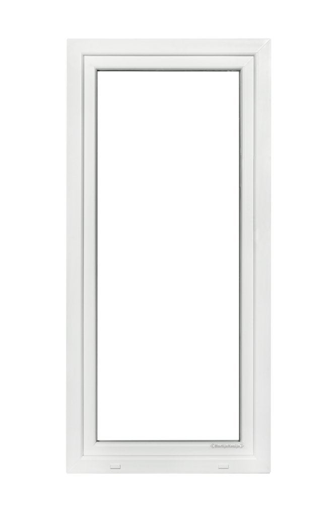 Kunststof Kozijn Draaikiep  B80 H170cm Wit, Niet ingevuld, Kunststof, Raamkozijn, Niet ingevuld