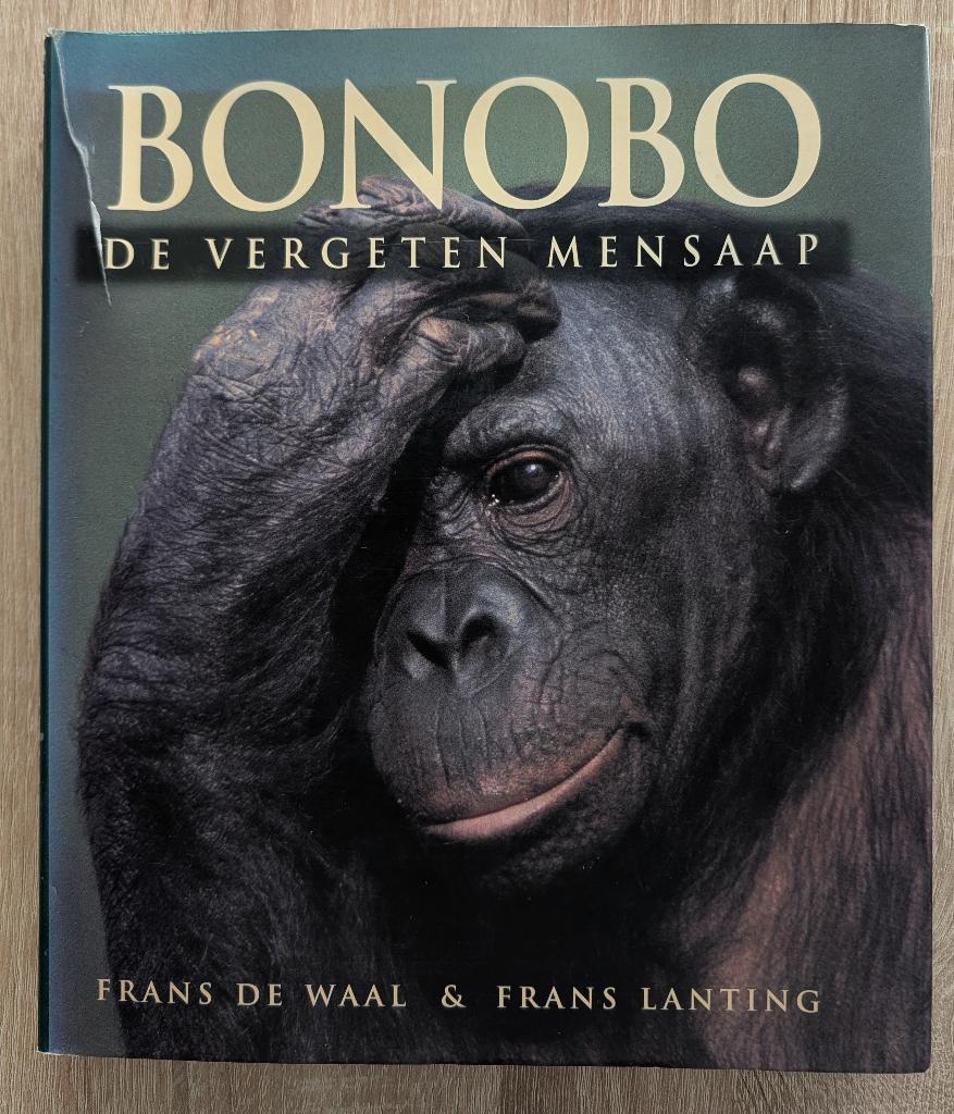Bonobo - De Vergeten Mensaap (Frans de Waal & Frans Lanting), Boeken, Ophalen of Verzenden, Zo goed als nieuw, Natuur algemeen