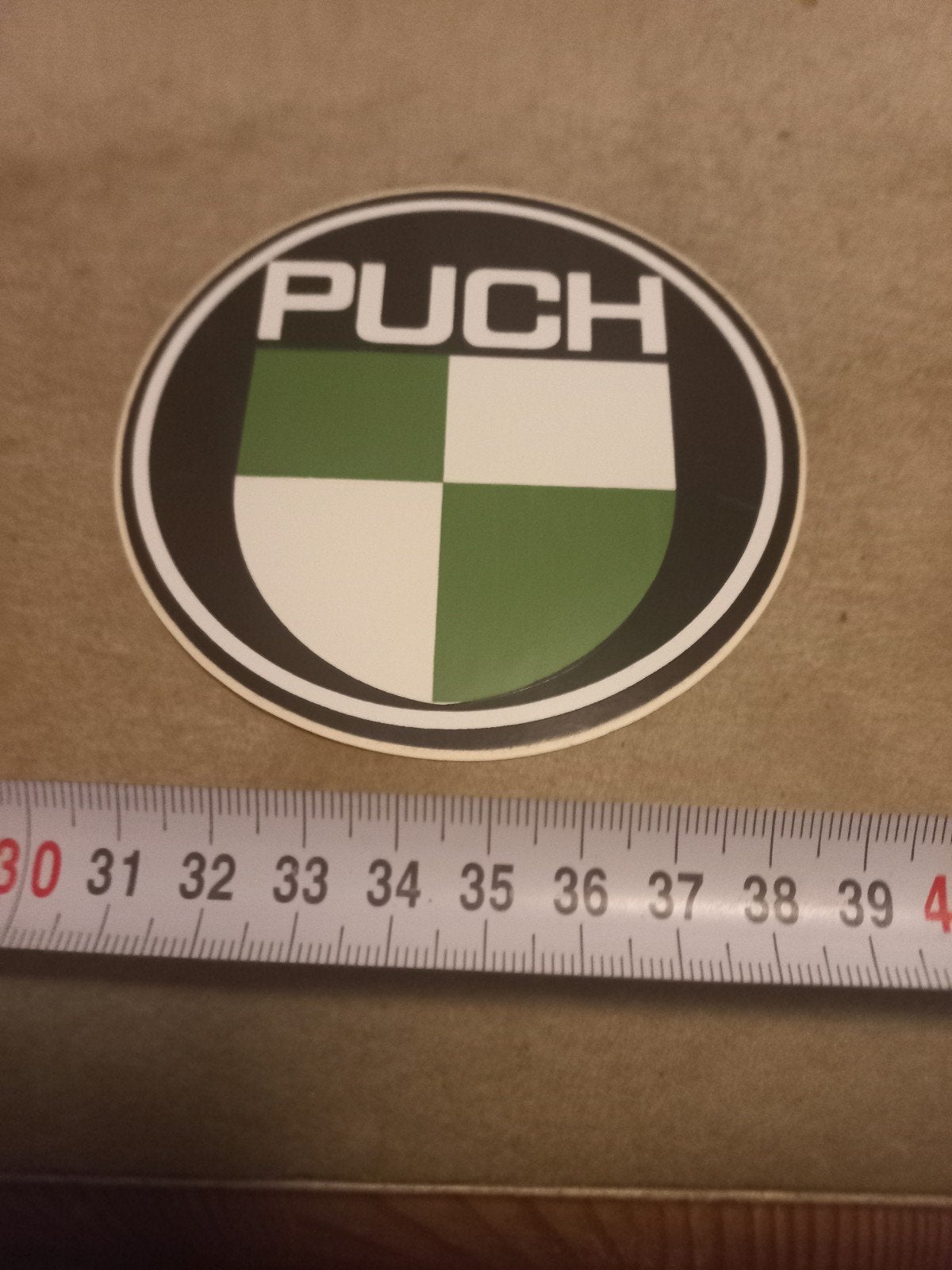 Puch logo sticker / embleem - Nieuw, Ophalen of Verzenden, Nieuw, Overige typen