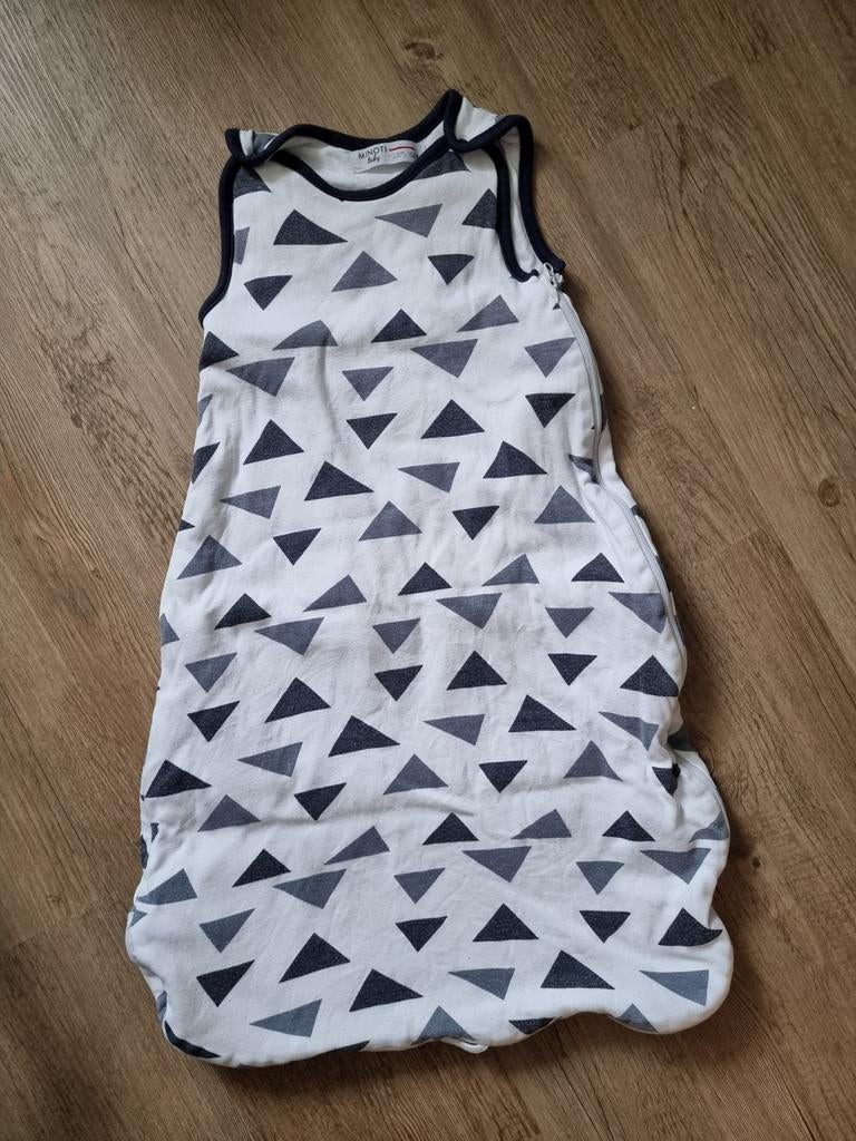 Minoti baby mouwloze slaapzak maat 68/80 cm, Ophalen of Verzenden, Zo goed als nieuw, Slaapzak