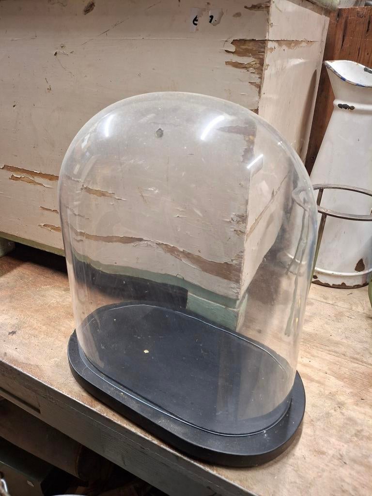 Oude stolp antiek glas brocante, Ophalen of Verzenden, Gebruikt