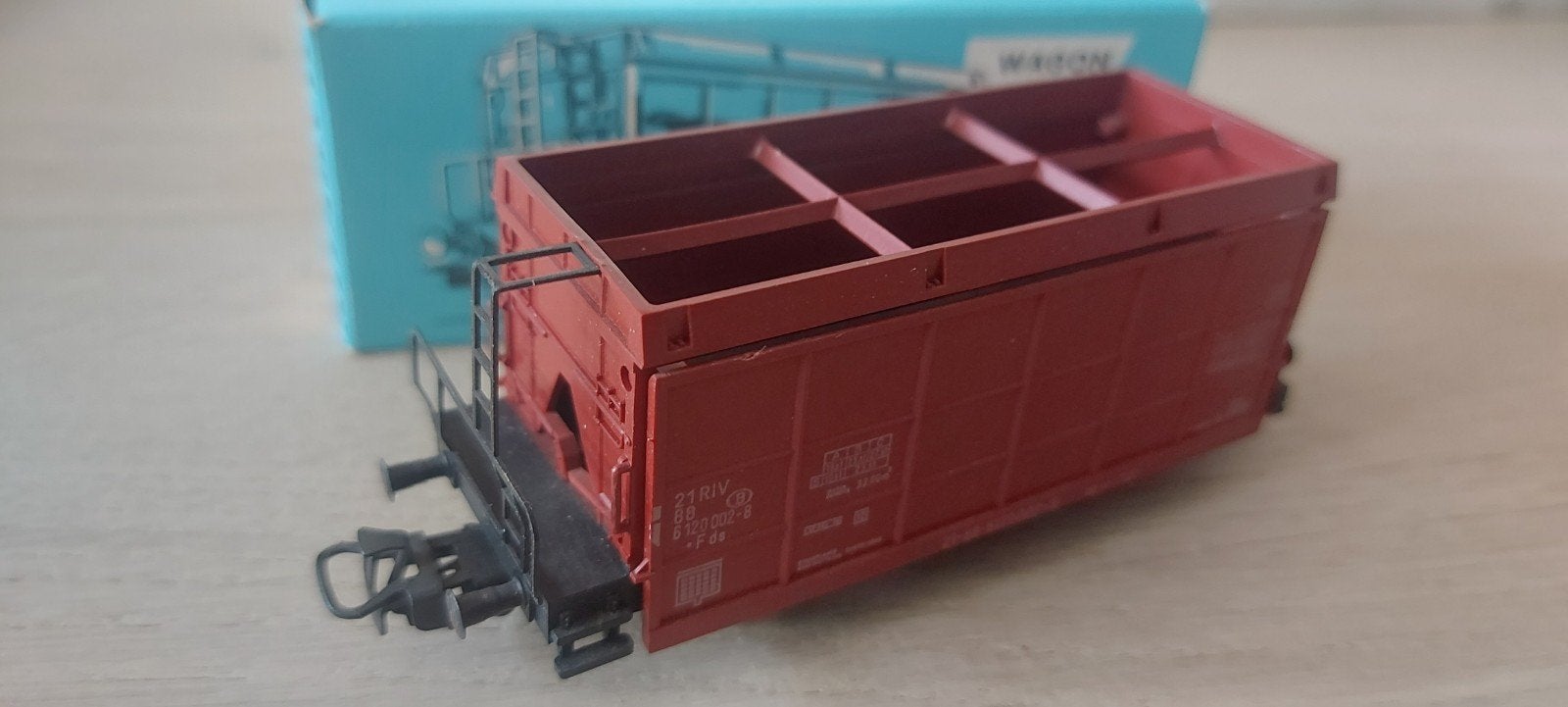 Märklin SNCB open goederenwagen artnr 4656 in ovp, Arnold, Gelijkstroom, Wagon, Ophalen of Verzenden