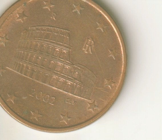 5 cent 2002 italie, Verzenden, Italië