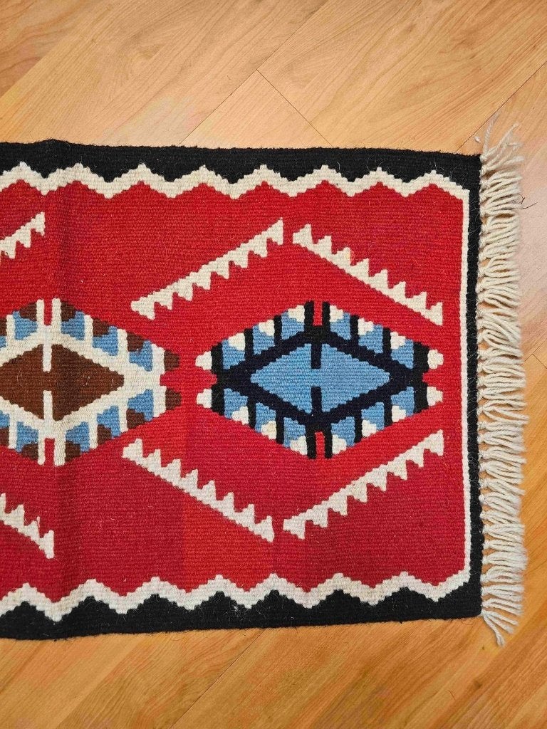 Kelim Vloerkleed 80/45 cm, Ophalen of Verzenden, Zo goed als nieuw, Mon Plaisir 19, Etten-Leur, Netherlands, DJT De Juiste Toon