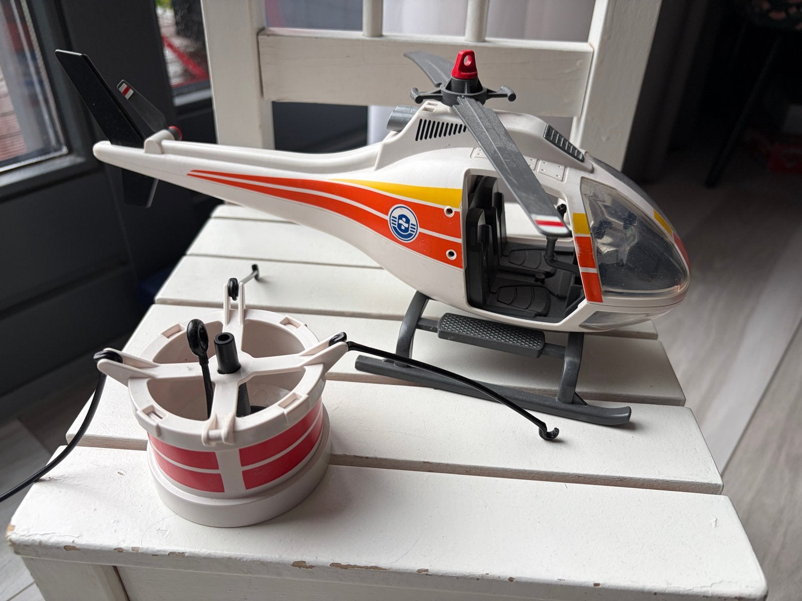 Playmobil Helikopter, Ophalen of Verzenden, Gebruikt, Voertuig