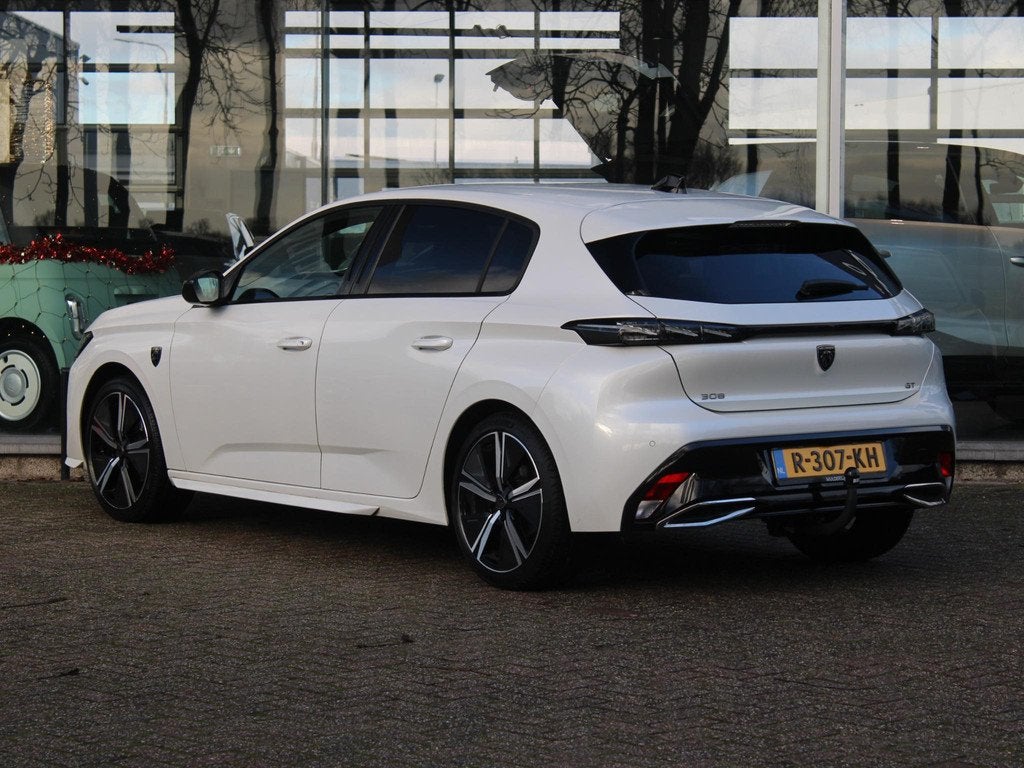 Peugeot 308 1.2 PT 130 GT | Automaat | 360° Camera / Navi /, Auto's, Peugeot, Gebruikt, 1199 cc, Wit, 3 cilinders