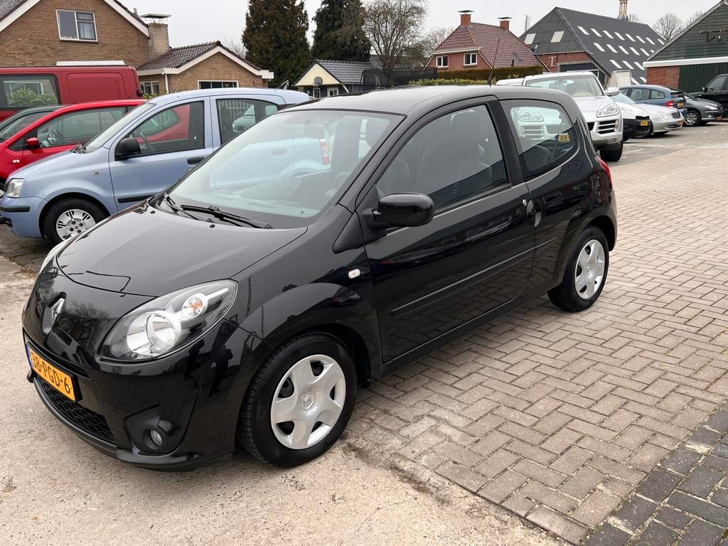 Renault Twingo 1.2 16V 2011 Zwart, Auto's, 839 kg, Twingo, 74 pk, 4 cilinders
