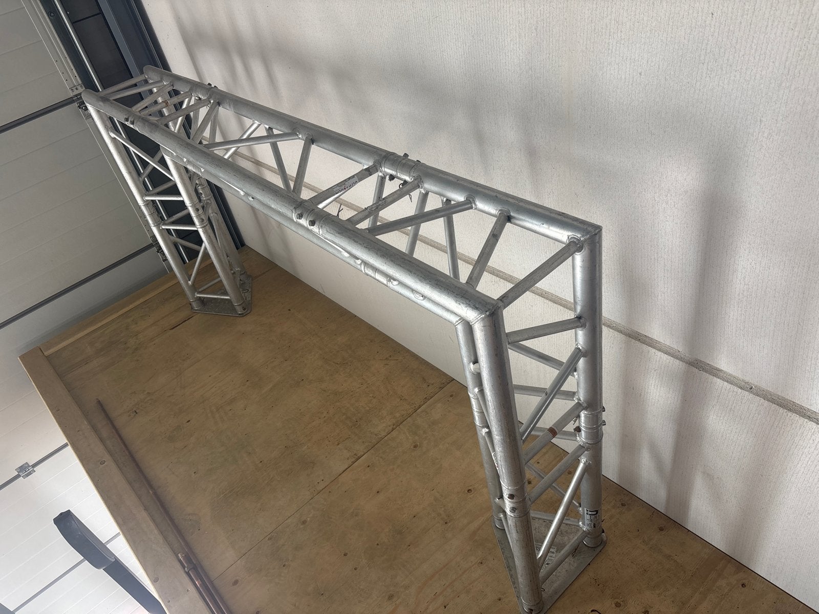 DJ-boot van alu truss - 102x200x29cm driehoek-truss, Ophalen, Gebruikt, Dj-set, Overige merken