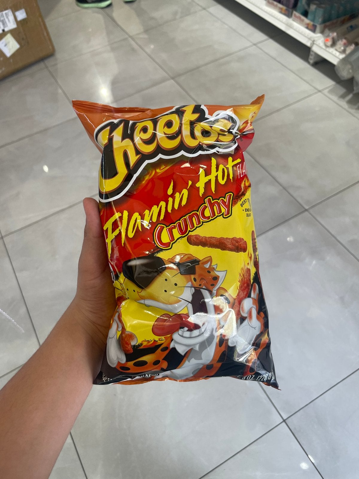 Cheetos flamin hot crunchy, Diversen, Levensmiddelen, Ophalen of Verzenden