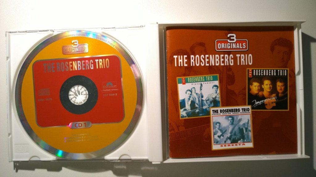 The Rosenberg Trio - 3 Originals, Ophalen of Verzenden, Zo goed als nieuw, Jazz, Album