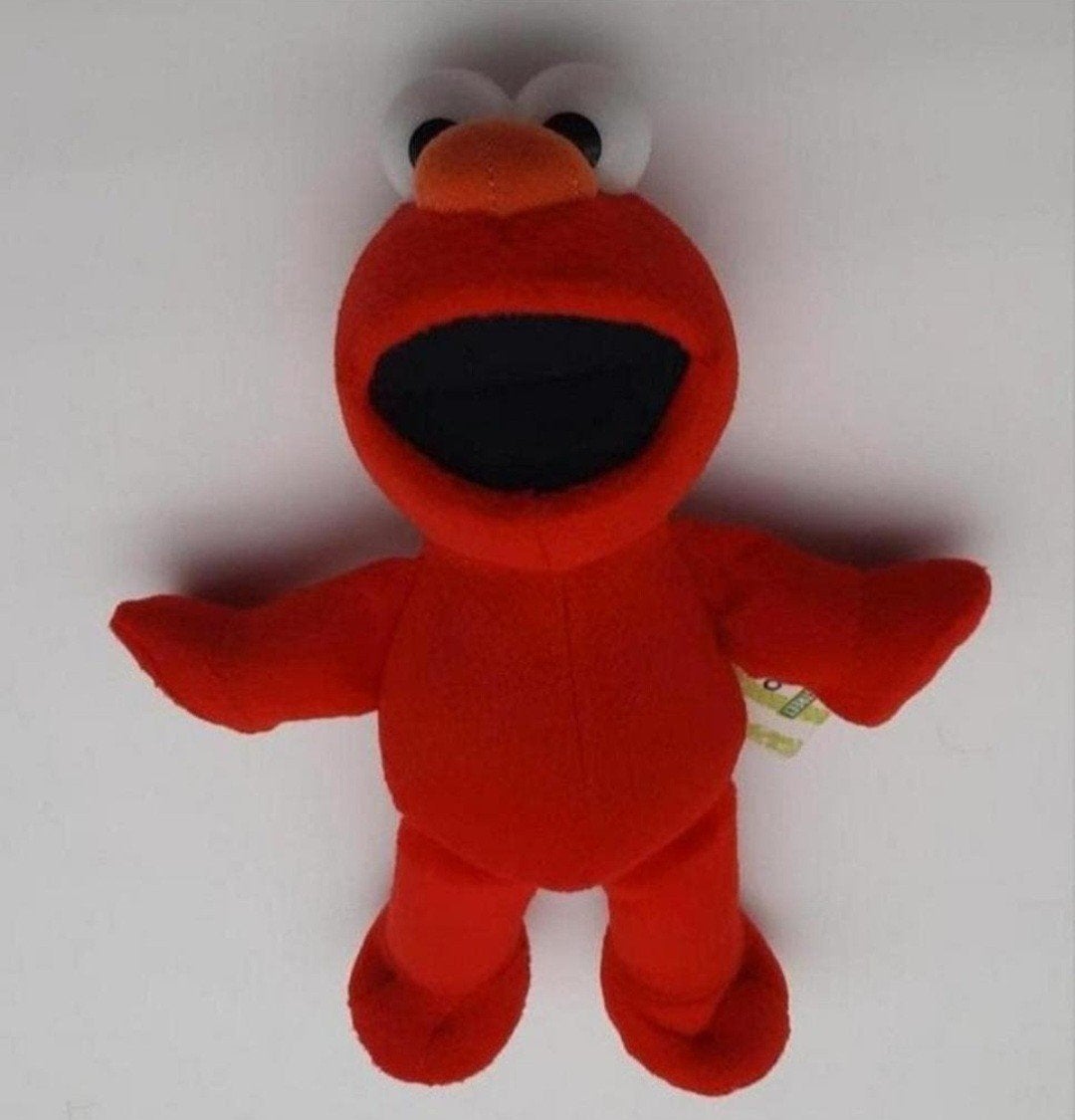 Sesamstraat Elmo knuffel Fisher Price uit 2002 ca. 30cm, Overige merken, Overige karakters, Overige typen, Ophalen of Verzenden
