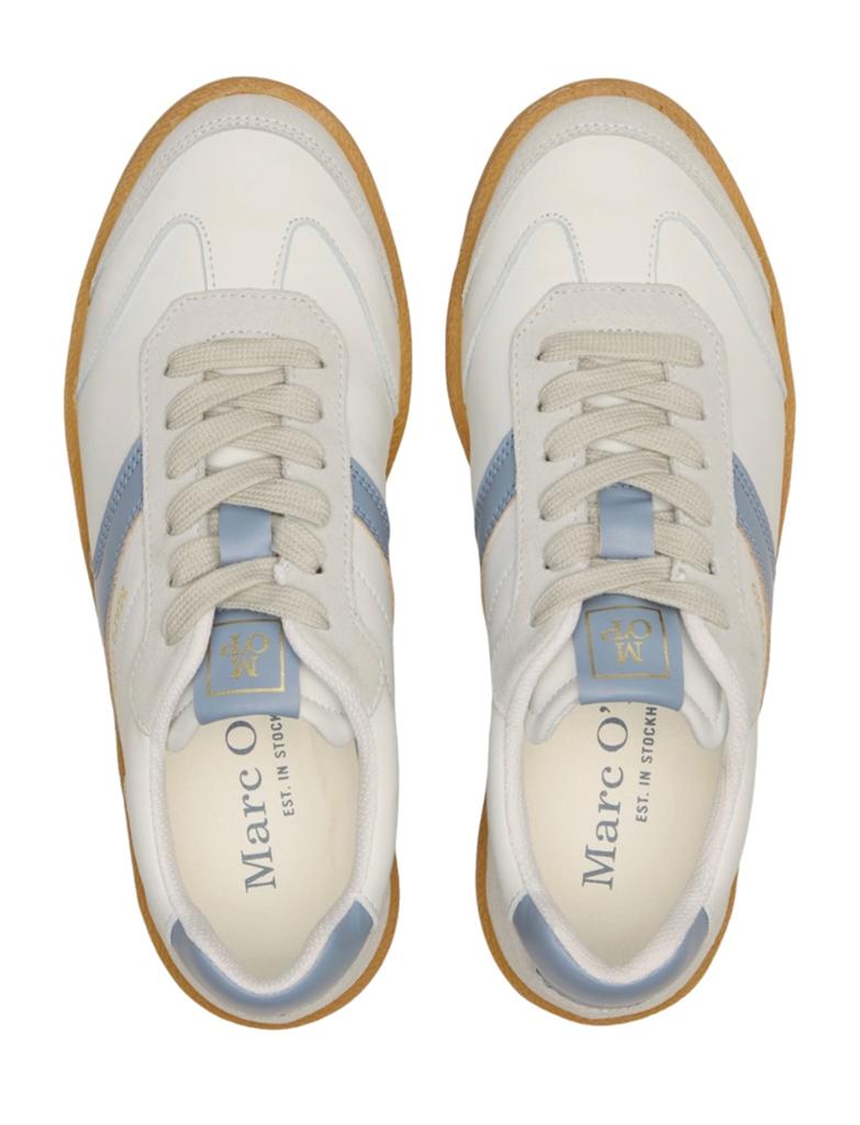 Marc O' Polo sneakers - wit blauw grijs - maat 41/42, Verzenden, Wit, Marc O'Polo, Sneakers of Gympen