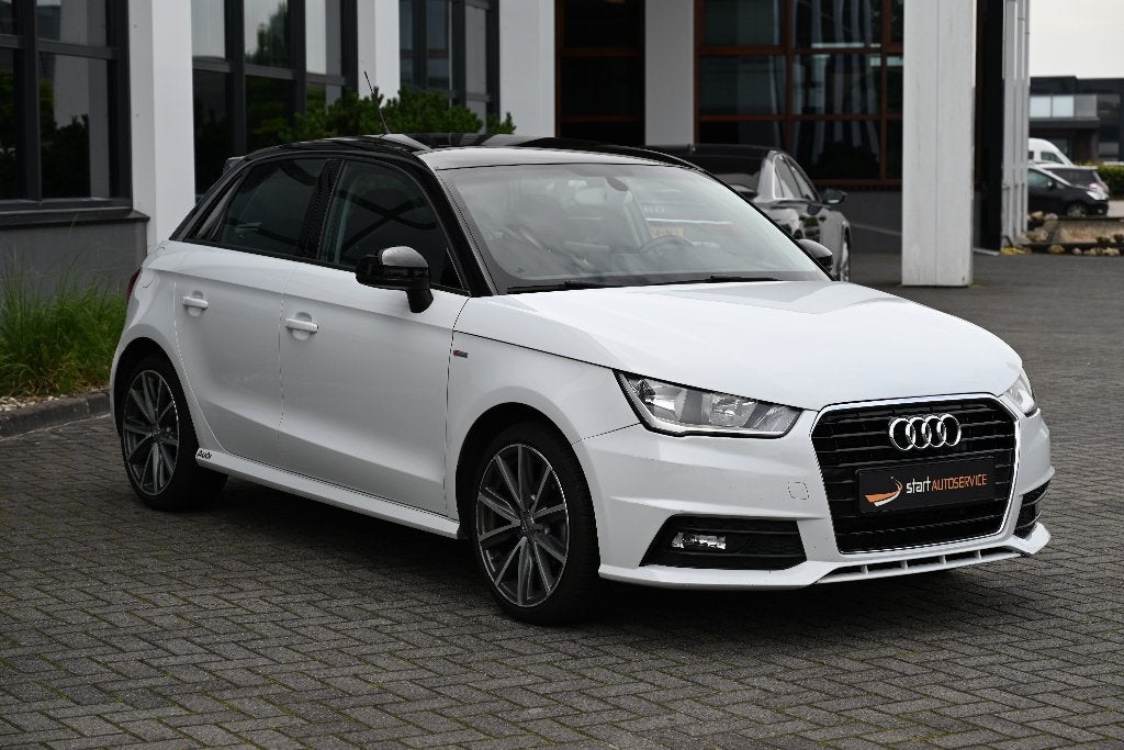 Audi A1 Sportback TSFI Sport S line Cruise Clima Navi, Auto's, Voorwielaandrijving, A1, 95 pk, Wit