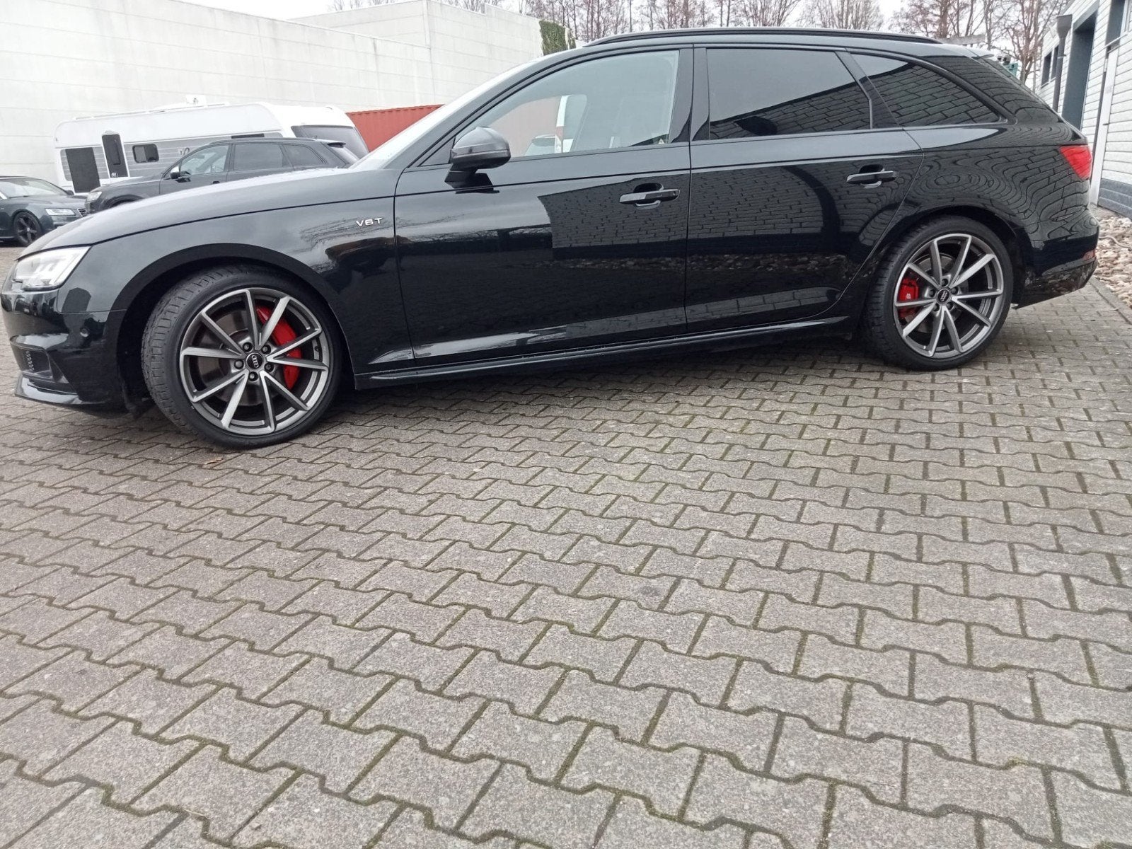 AUDI S4 QUATTRO TIPTRONIC AVANT IN UITSTEKENDE STAAT EX BPM, Auto's, Automaat, Sportstoelen, Zwart, Leder