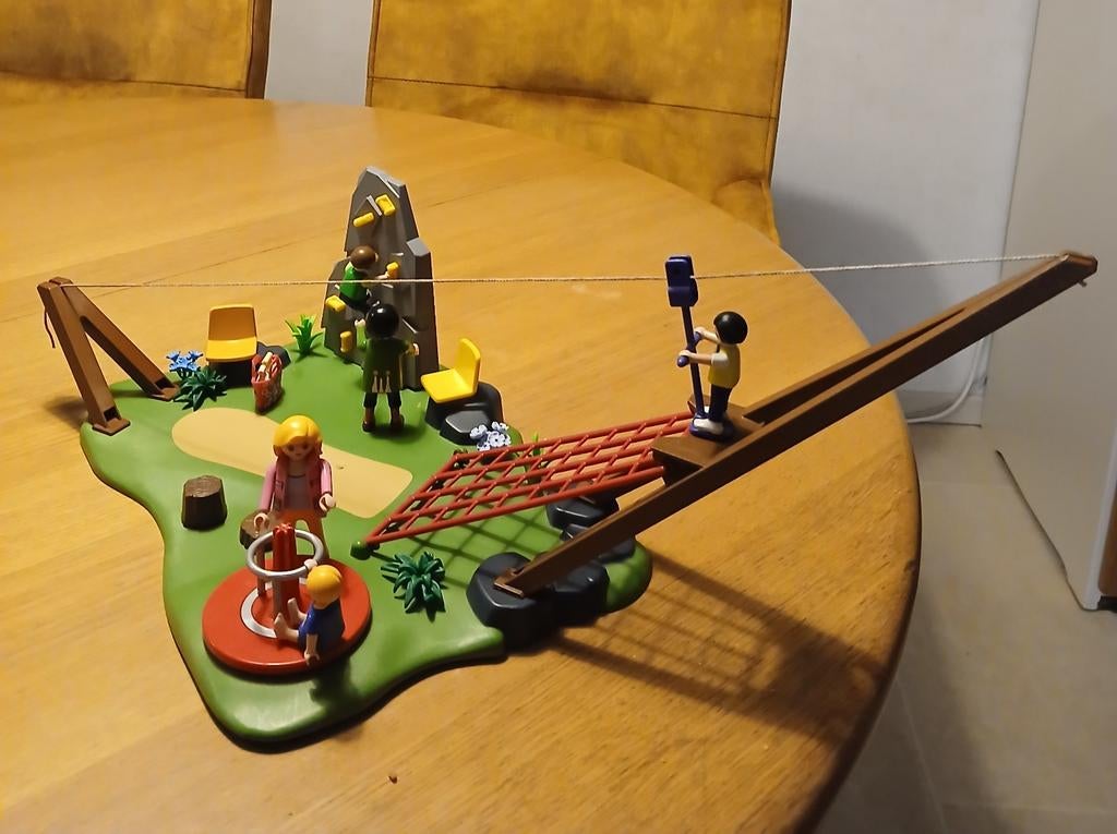 Playmobil 4015, Super Set, Recreatiepark met kabelbaan, Ophalen of Verzenden, Gebruikt
