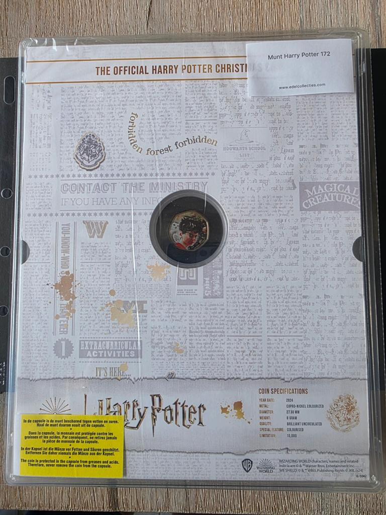 harry potter munt, Postzegels en Munten, Munten | Nederland, Ophalen of Verzenden, Vóór koninkrijk, Overige waardes