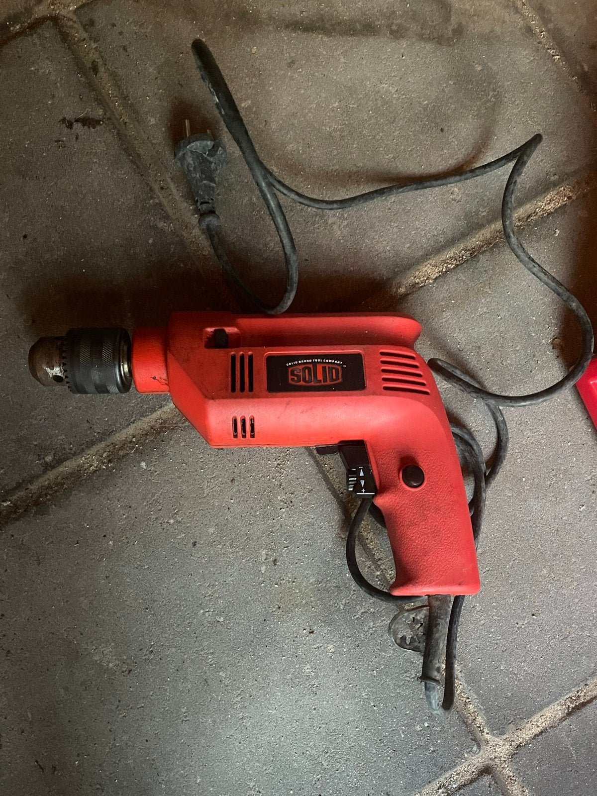 SOLID Impact Drill 500W - Boormachine, Gebruikt, Klopboormechanisme, 400 tot 600 watt, Ophalen