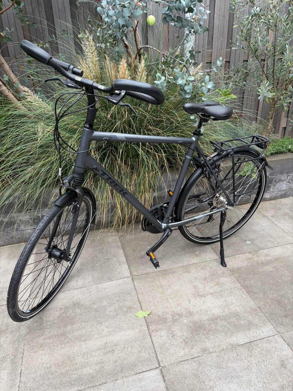 Trek t500 herenfiets 28inch 60cm, Fietsen en Brommers, Vering, Velgrem, Zo goed als nieuw, 57 tot 61 cm