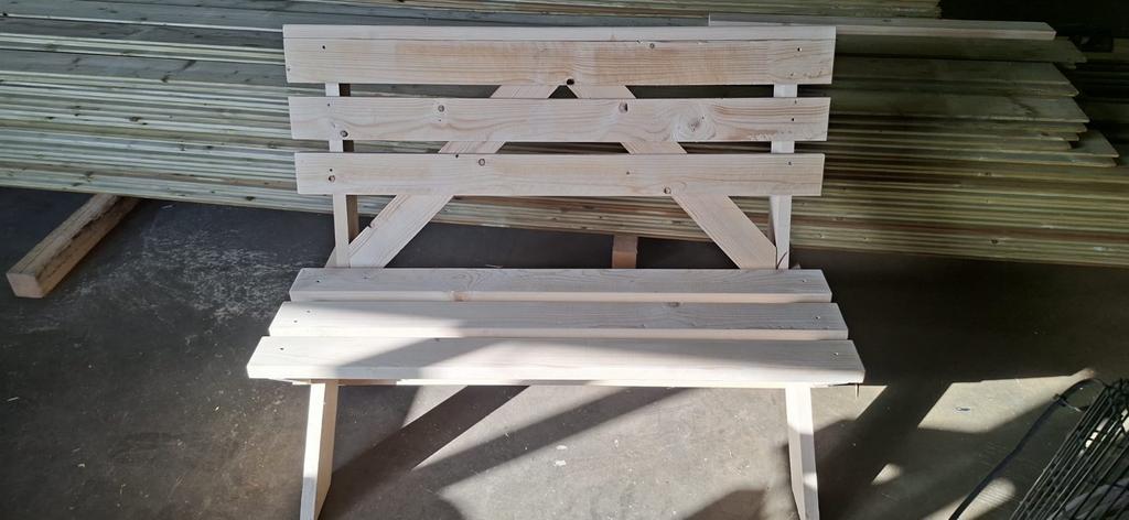 Nieuwe tuinbank in (prijs verlaagd ), Ophalen, Nieuw, Hout