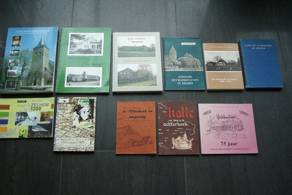 ZELHEM.. / HALLE...... Streek-Boeken.., Ophalen of Verzenden, Zo goed als nieuw, Gelderland