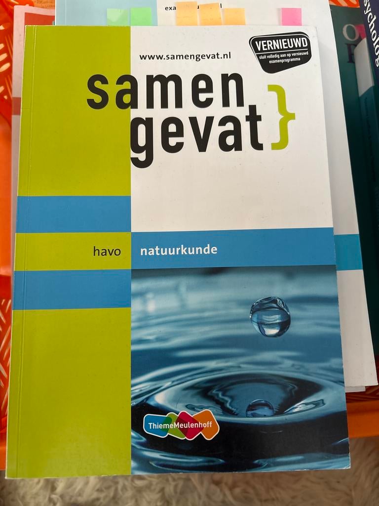 Samengevat havo natuurkunde - ThiemeMeulenhoff, Boeken, Schoolboeken, Ophalen of Verzenden, Gelezen, HAVO, Natuurkunde